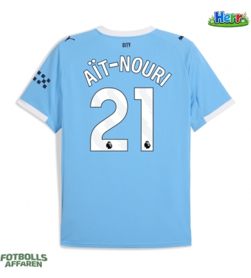 Manchester City Rayan Ait-Nouri #21 Hemmatröja 2025-26 Kortärmad